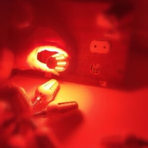 لامپ شمعی قرمز