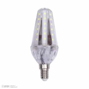 لامپ شمعی شفاف