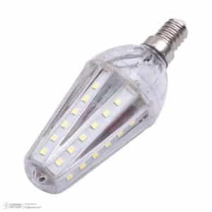 لامپ سه حالته بدنه شفاف