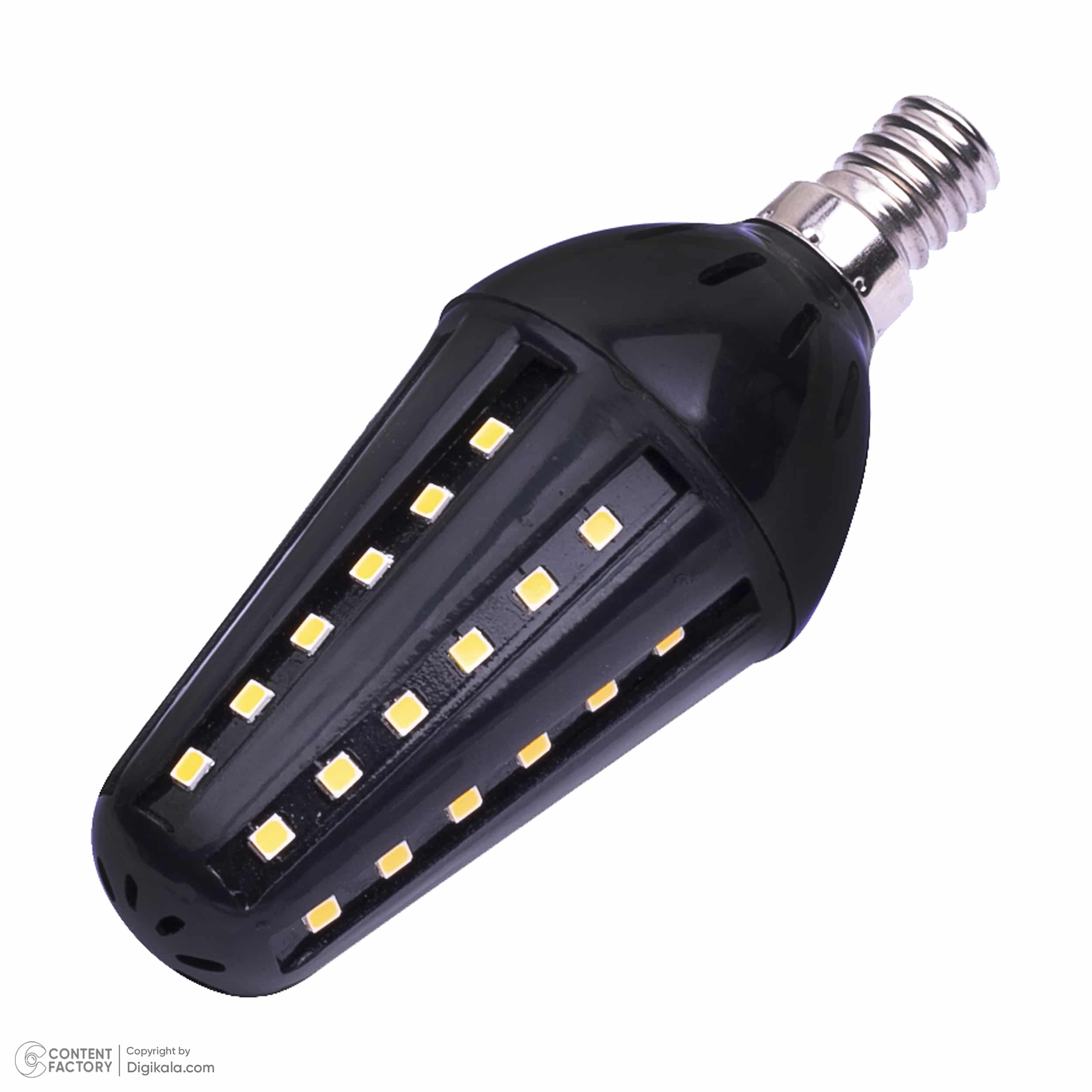 لامپ سه حالته بدنه مشکی