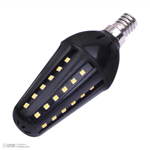 لامپ شمعی مشکی 6 وات LED رهنما مدل ZB48 پایه E14 - Image 5