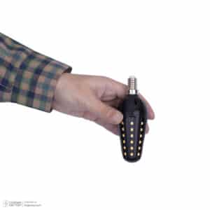 لامپ مشکی شمعی