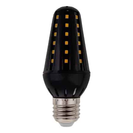 لامپ شمعی مشکی