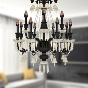 لامپ لوستری مشکی